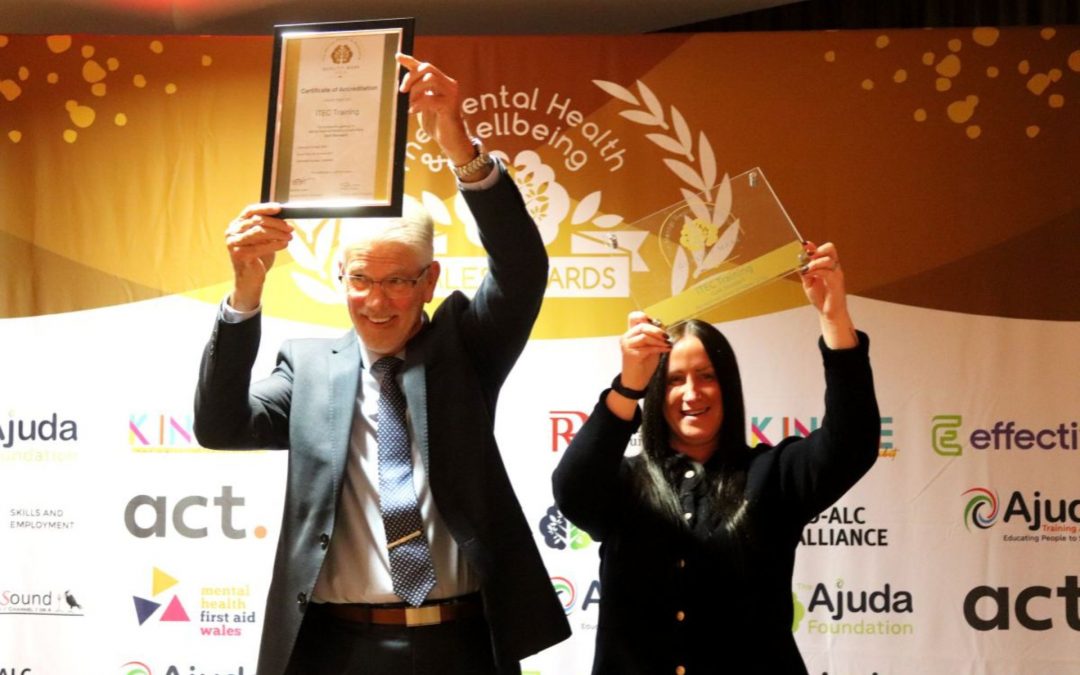Itec Skills and Employment Secures Gold and Silver Honours at Mental Health Awards Wales!