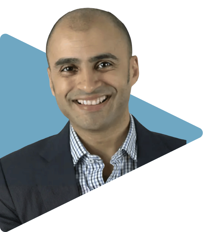 A flipped image of a trainer (Will Baker)